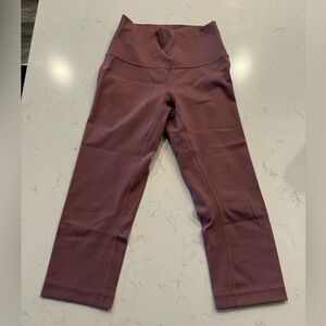 Lululemon Women's Align Crop 26” Leggings SNHR Spanish Rose LW6AIOSC60218 Size 2